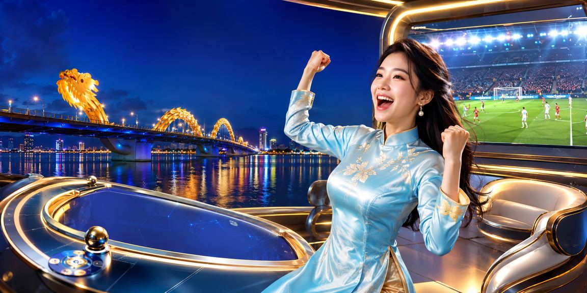 Người chơi tại Đà Nẵng mặc áo dài trải nghiệm cá cược casino trực tuyến trong không gian sang trọng