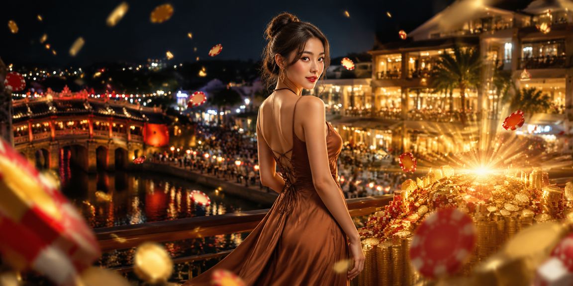 Người chơi VIP tại Hội An thưởng thức cà phê và nhận thưởng đặc biệt trên điện thoại