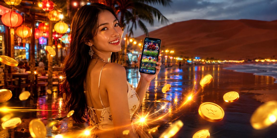 Người chơi tại Mũi Né theo dõi kết quả thể thao và đặt cược trực tuyến vào buổi tối